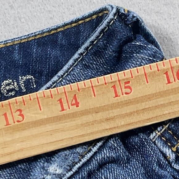 VTG Silver Jeans Eden Bootcut Jeans Women Size 27 Blue Low‎ Rise Stretch Canada - Picture 9 of 12